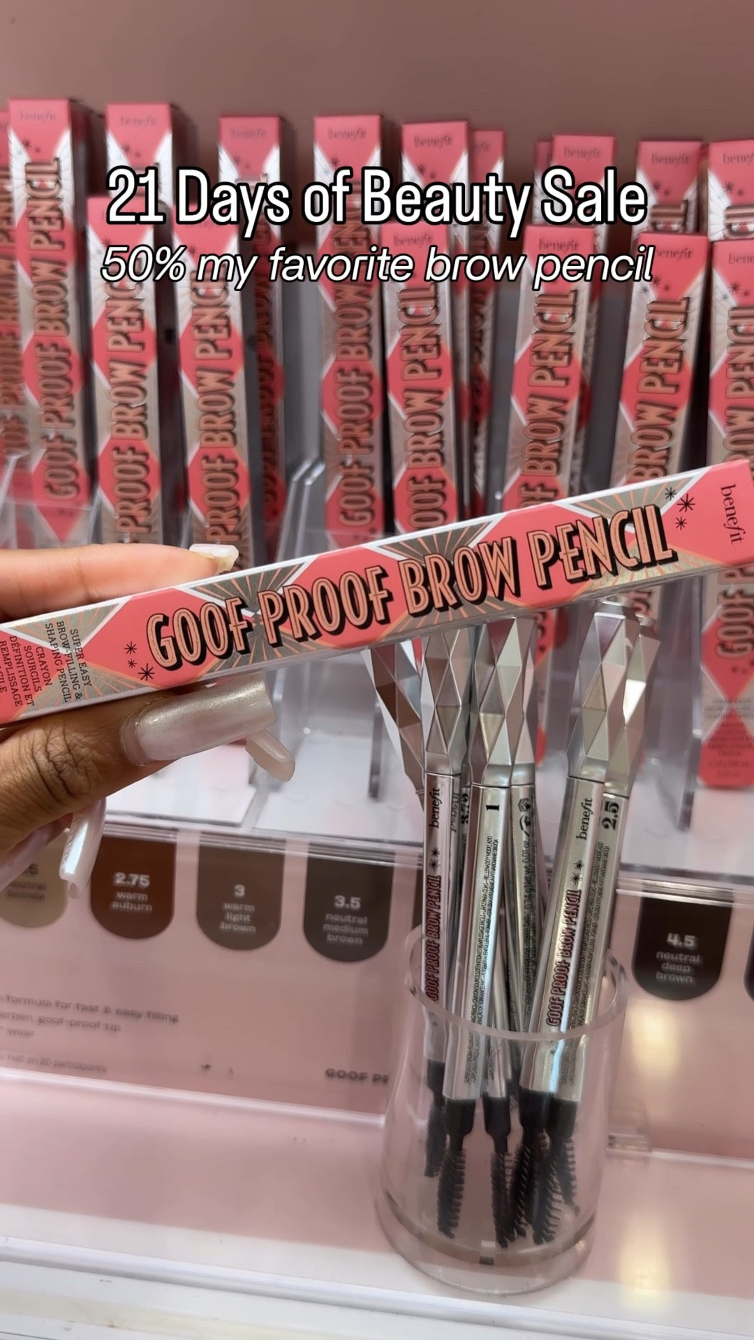 21 Days of Beauty Sale at Ulta 

My favorite brow pencil from Benefit is half off TODAY ONLY (3/20) 🚨

#LTKselfcare #LTKSaleAlert