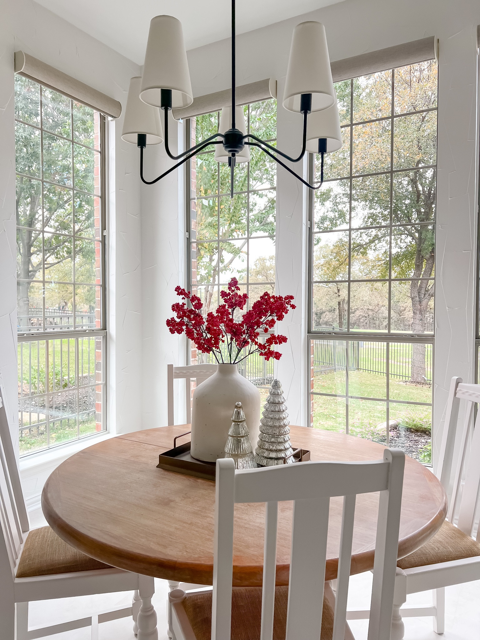 Kitchen table holiday decor❤️✨ A pop of red for the holidays! 

Target stem, target home decor, Christmas branch, pottery barn decor

#LTKSeasonal #LTKHoliday #LTKhome