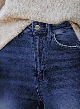 Sidefeel Women's Boyfriend Jeans Stretchy Ripped Distressed Denim Pants Size 4-18 | Amazon (US)