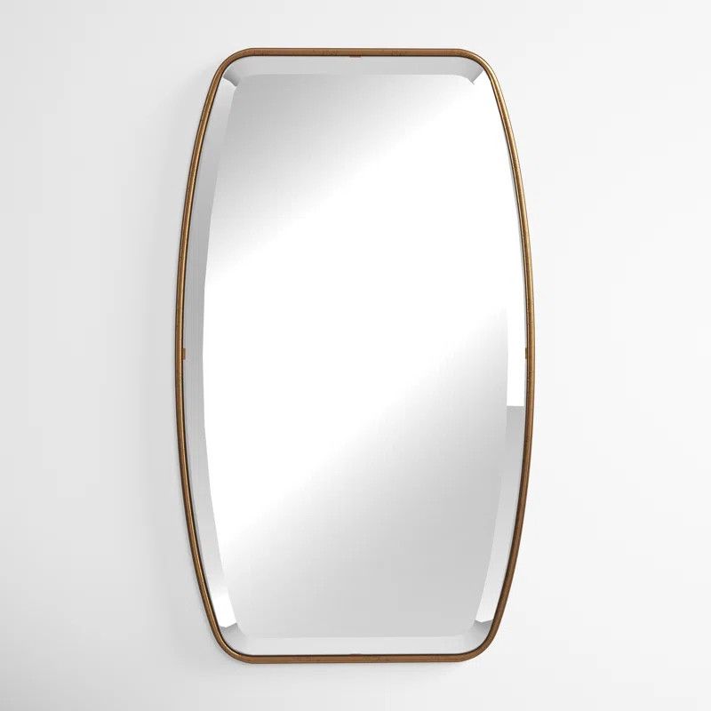 Rylie Metal Flat Wall Mirror | Wayfair North America