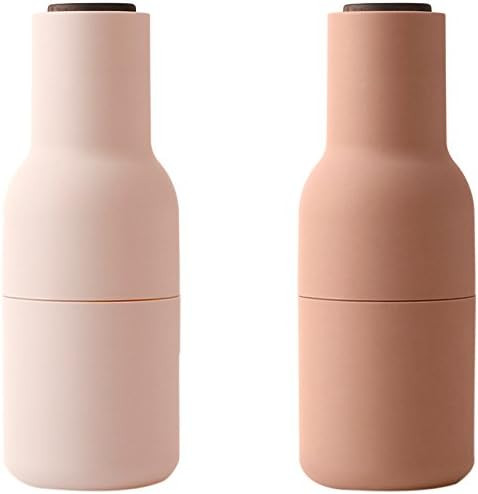 Salt Grinder and Pepper Grinder Set of 2, Black Pepper Grinder & Sea Salt Grinder Inverted Design... | Amazon (US)