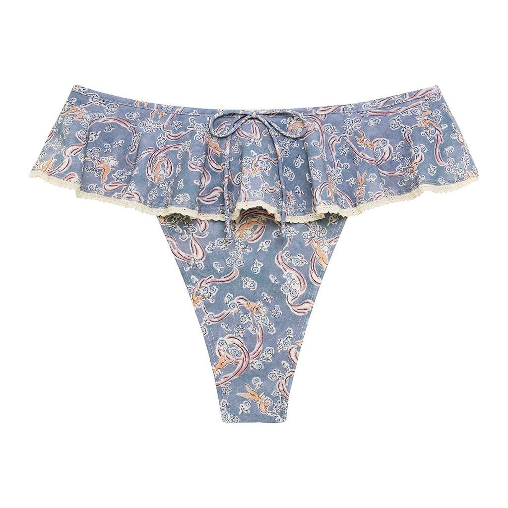 Cupid Tamarindo Ruffle Bikini Bottom | Montce