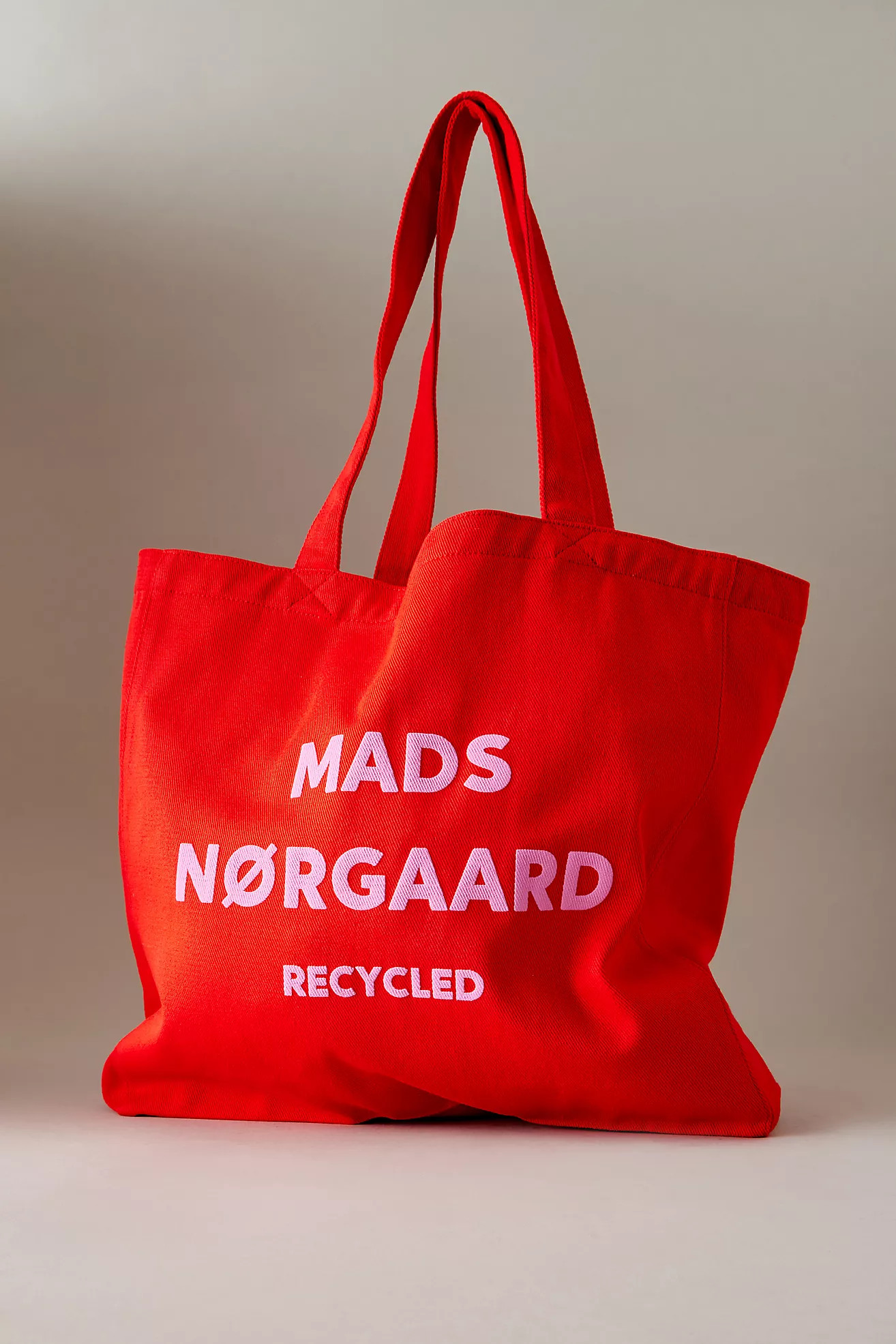 Mads Norgaard Organic Cotton Logo Tote Bag | Anthropologie (UK)
