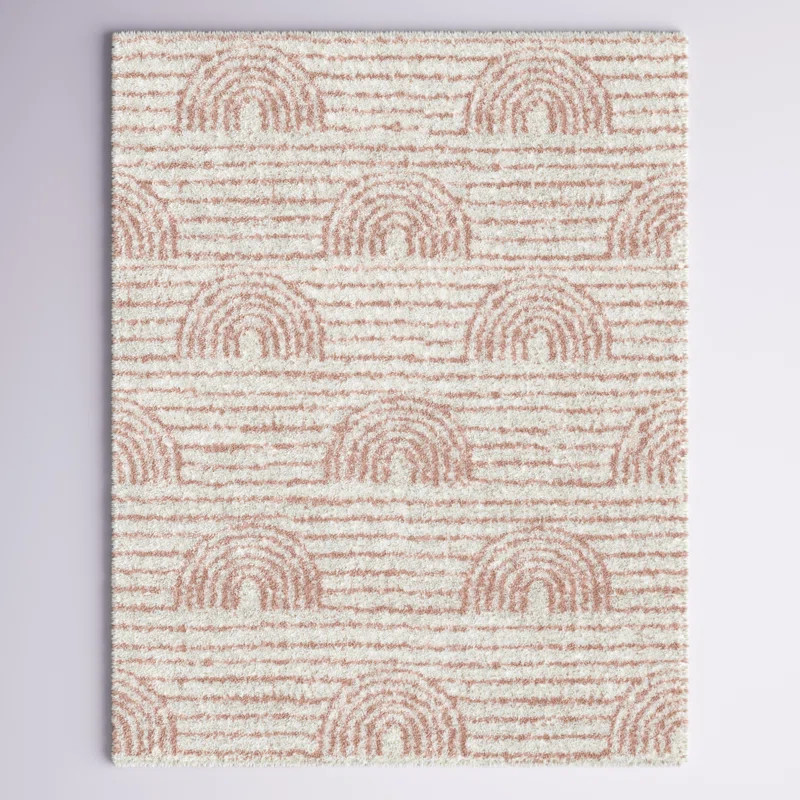 Alec Rainbow Shag Area Rug | Wayfair North America