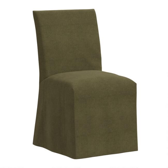 Landon Linen Slipcover Dining Chair | World Market