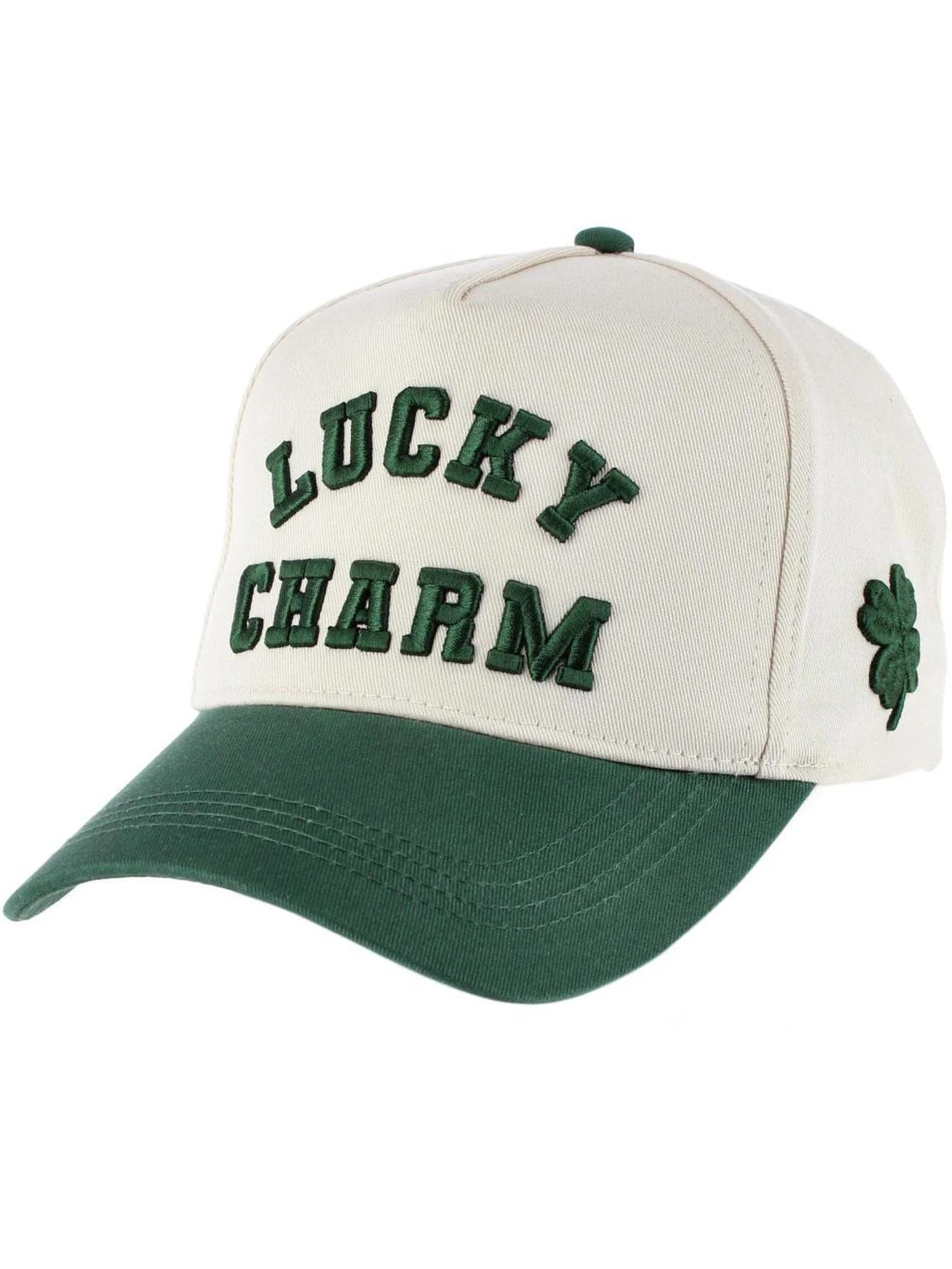 CTM Unisex St. Paddy's Lucky Charm Two Tone Baseball Cap | Walmart (US)