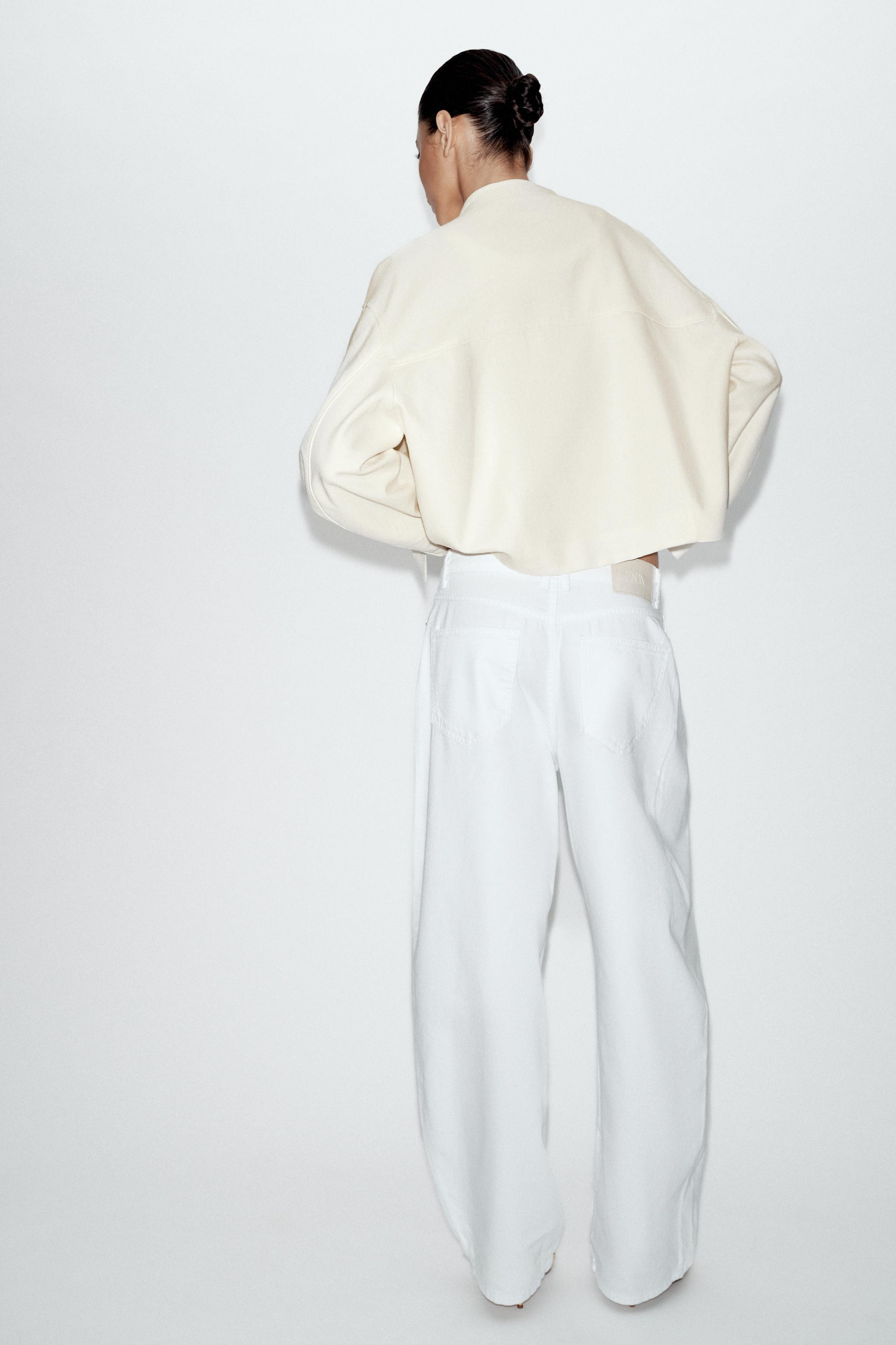 LINEN BLEND JACKET WITH FROG FASTENING | Zara UK