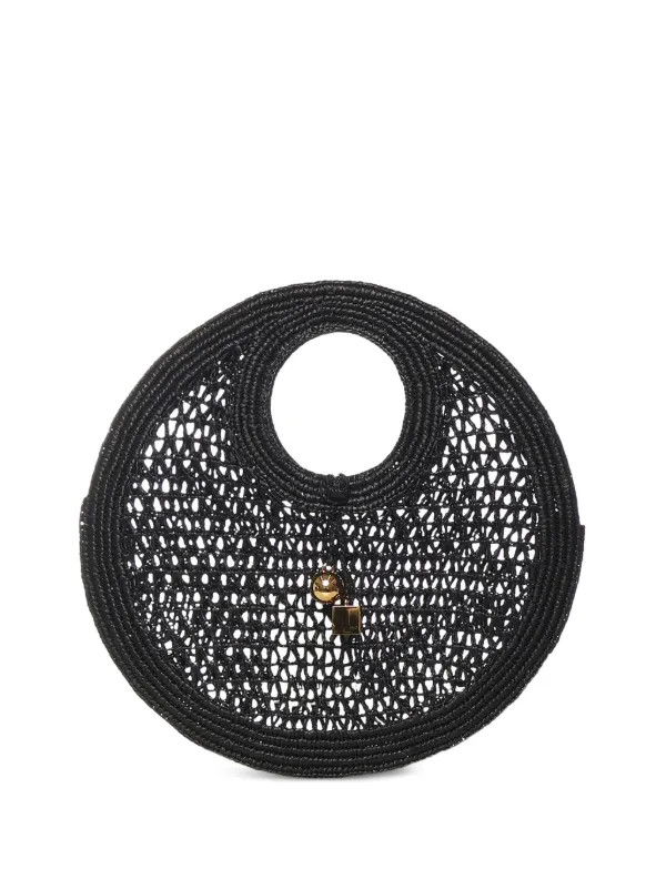 small The Spiaggia raffia tote bag | Farfetch Global