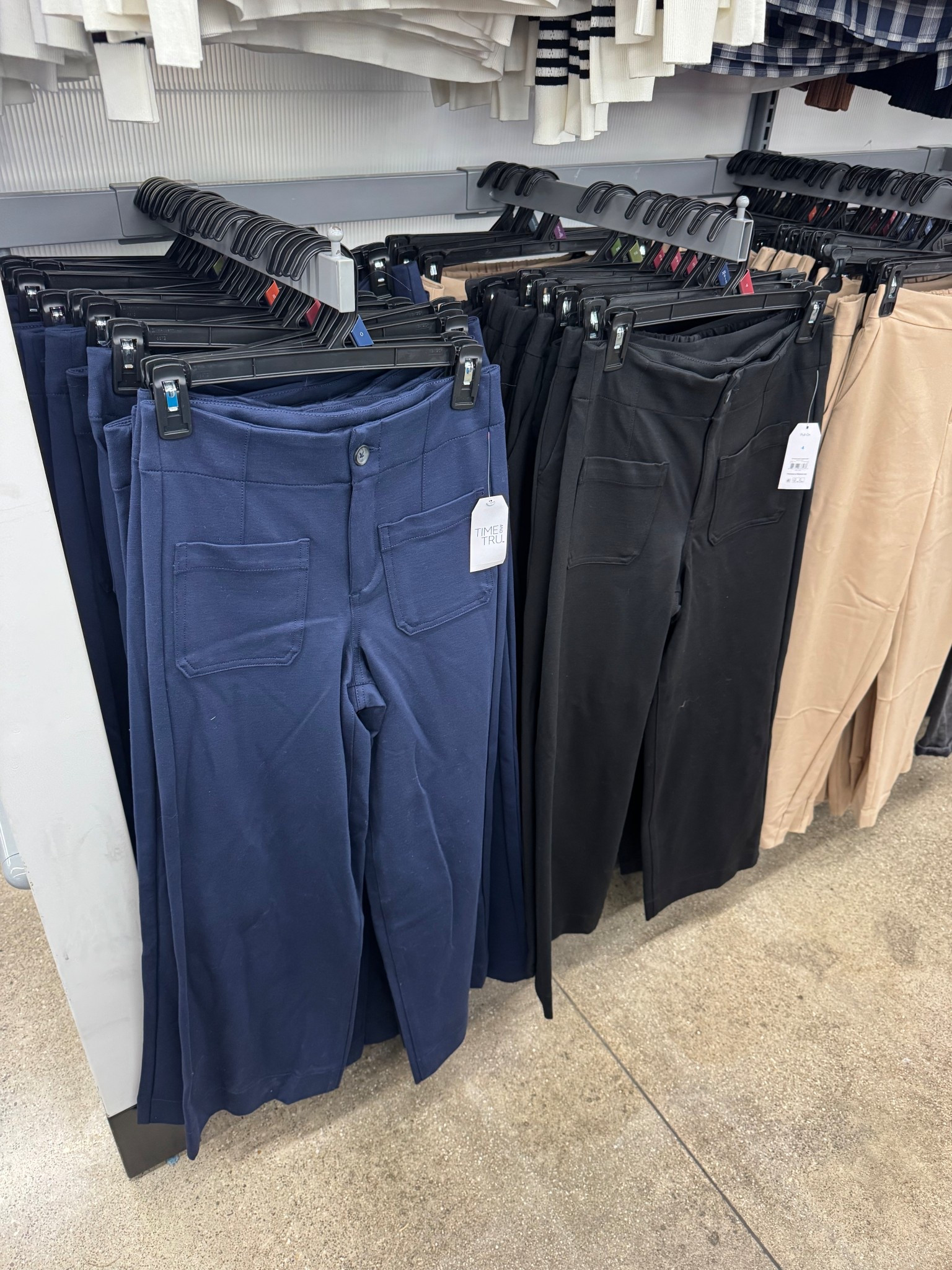 $23 Walmart Time and Tru Women's Ponte Knit Patch Pocket Pants, 28" Inseam, Sizes 0-20 / workwear / work pants / work outfit / teacher outfit / dress pants / comfy work pants / affordable fashion

#LTKWorkwear #LTKOver40 #LTKootd