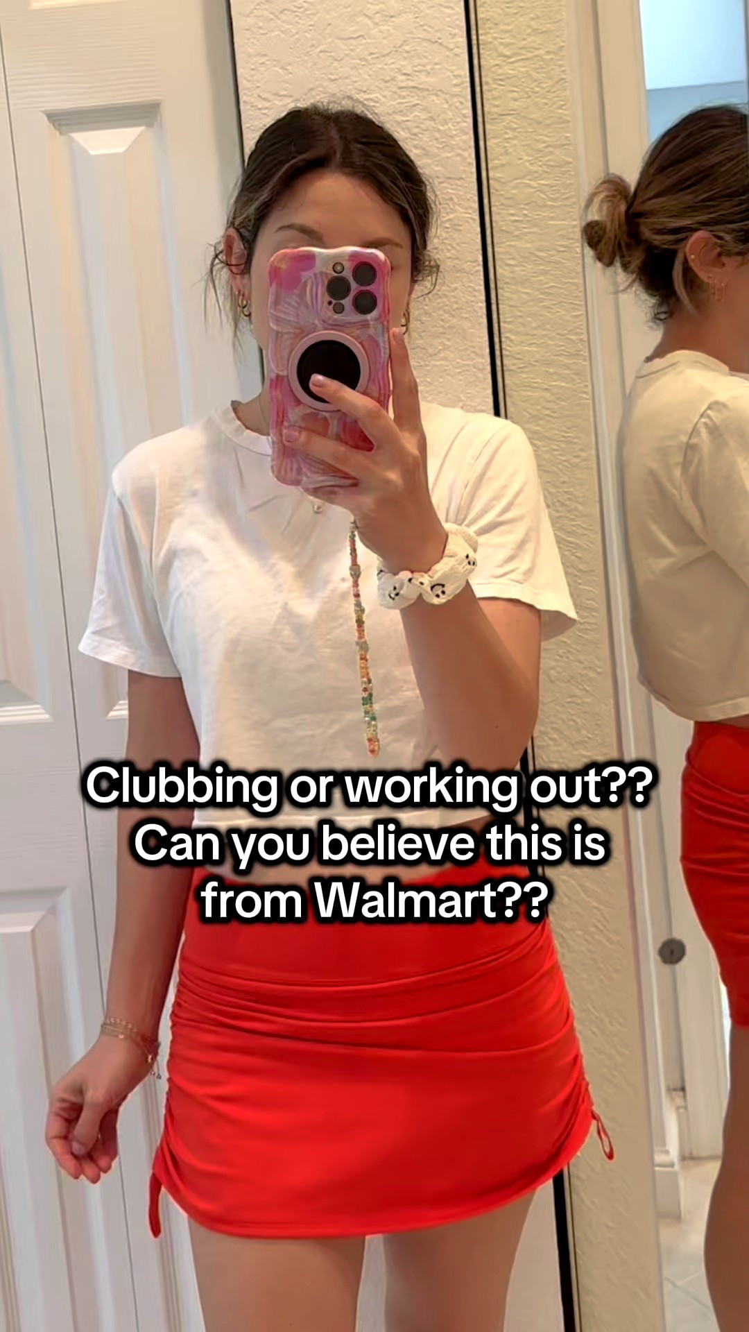 Obsessed with this skort from Walmart! It’s stretchy has pockets and looks ready for anything! 

#LTKPetite #LTKmomlife #LTKootd