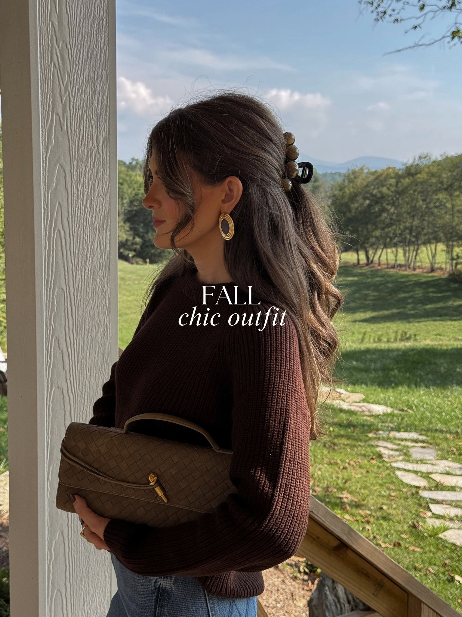 A classic sweater that you need in your closet this season 🤎 styled with my go to Amazon accessories

#LTKootd #LTKmomlife #LTKSeasonal