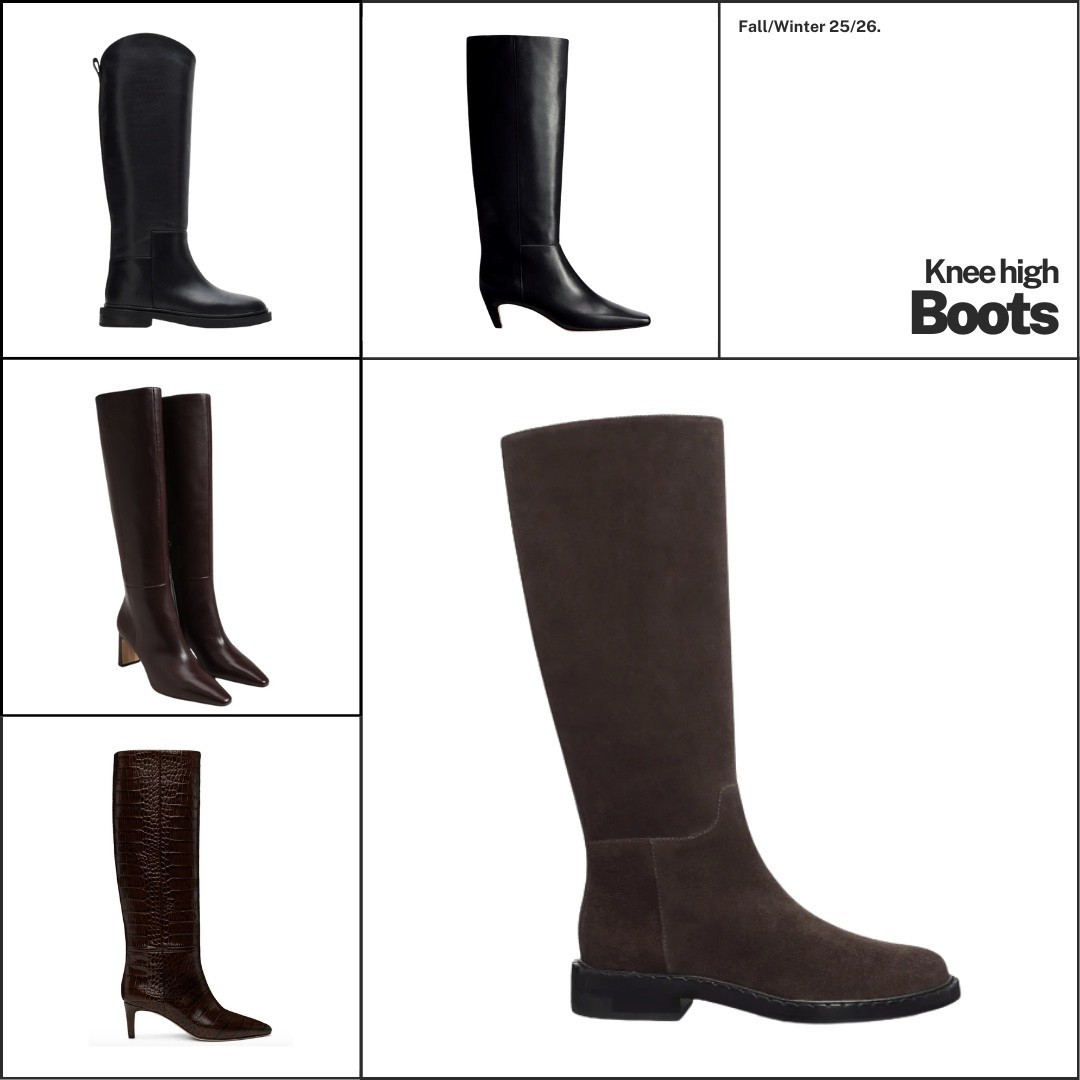 F/W 2025 - Knee high boots 

#LTKStyleTip #LTKSeasonal