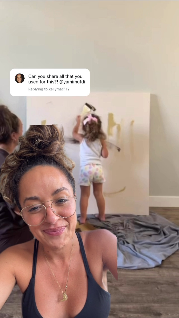 So many questions on what we used to have our toddler paint these art pieces! Linked everything for you below! Hope you have as much fun doing this with your babies as we did! #diy #homedecor #diyhomedecor #toddlerartsandcrafts #momlife #toddlermom #momsofinstagram

#LTKFindsUnder50 #LTKHome