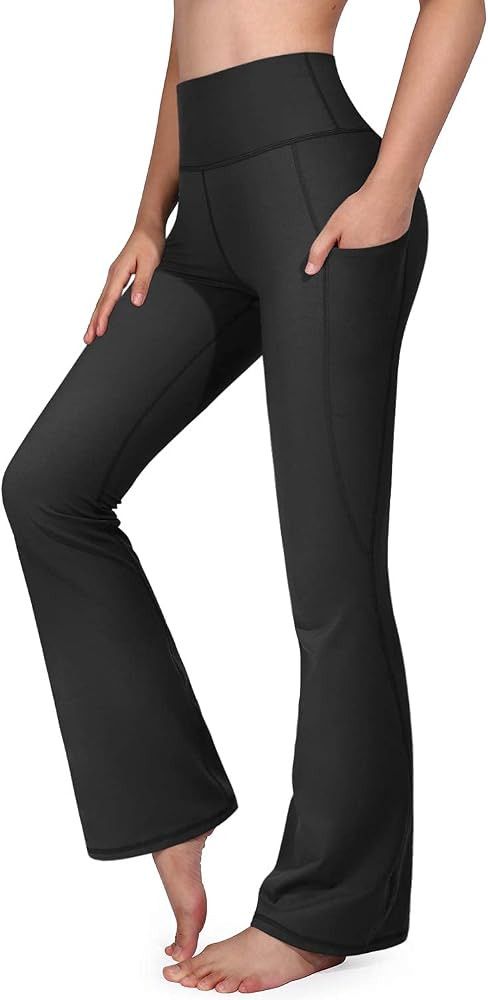 G4Free Flared Leggings Bootcut Yoga Pants for Women High Waist Bootleg Pants with Pockets Workout... | Amazon (CA)
