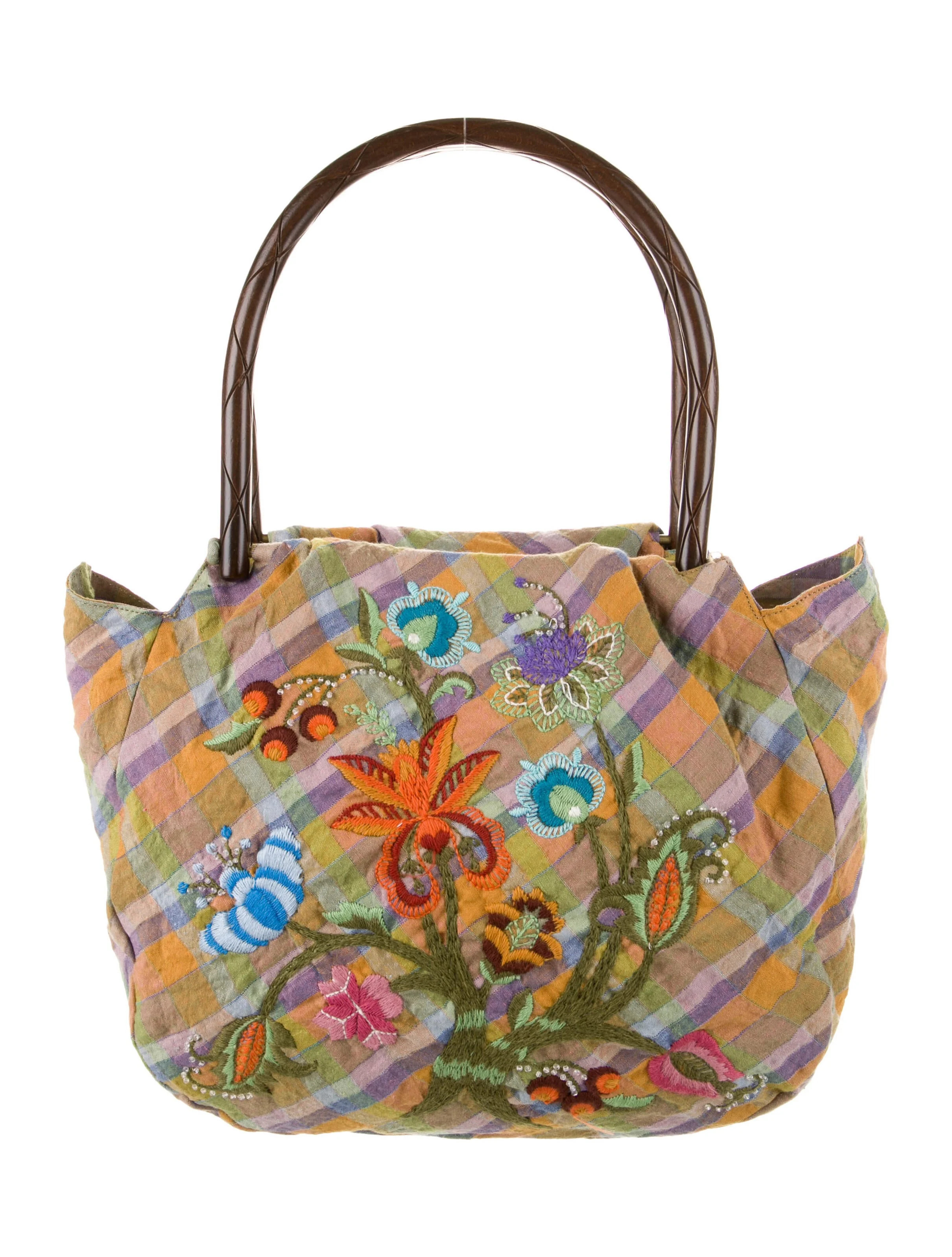 Floral Embroidered Hobo | The RealReal