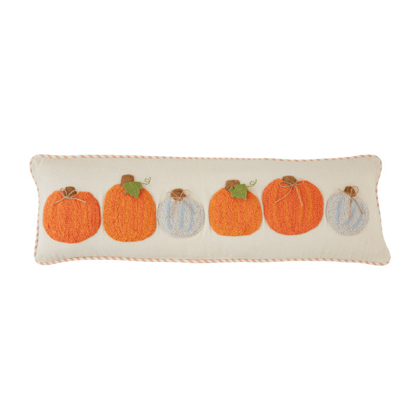 Tufted Pumpkin Pillow | Mud Pie