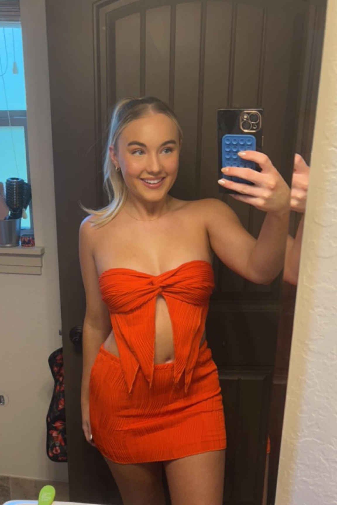 the cutest orange set 🍑

#LTKfindsunder50