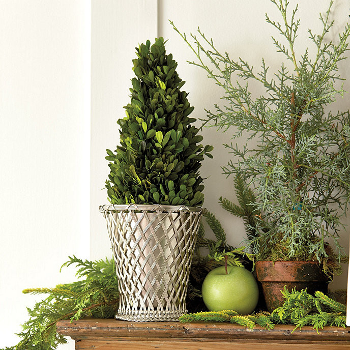 Bunny Williams Silver Wire Cachepot | Ballard Designs | Ballard Designs, Inc.