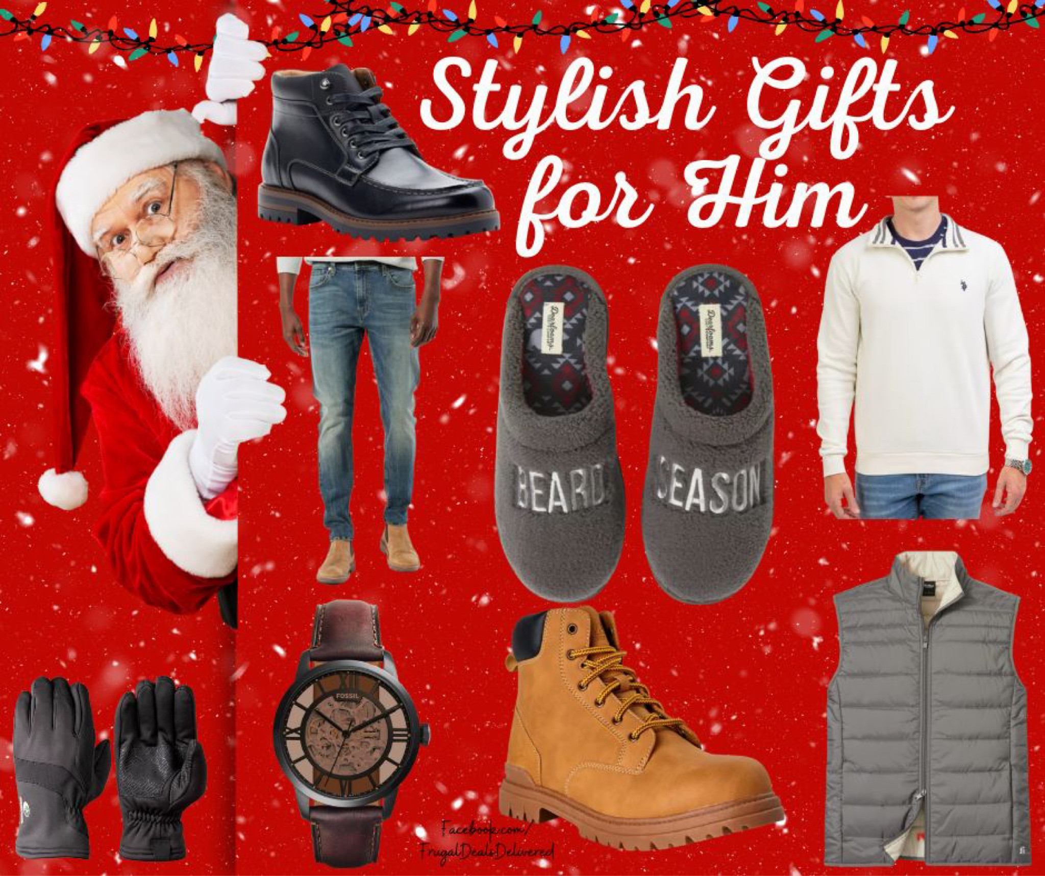 Who is the hardest person for you to buy gifts for? I have been asked for some gift giving HELP!... so here's some great ideas for the man in your life! #ad.Grab the whole look or a few accessories from great quality brands at @walmart! If you want practical boots & gloves are a great go too... or a little funny gift, grab the beard season slippers! Or for comfort and fashion, grab the vest & the watch! Which gift would the man in your life like the best?


Screenshot this pic to get shoppable product details with the LIKEtoKNOW.it shopping app make sure you follow FrugalDealsDelivered for more ideas and collage inspiration! 

Follow my shop @FrugalDealsDelivered on the @shop.LTK app to shop this post and get my exclusive app-only content!



#liketkit #LTKSeasonal #LTKstyletip #LTKunder50 #LTKstyletip #LTKSeasonal #LTKunder50 #LTKstyletip #LTKSeasonal #LTKHoliday
@shop.ltk
https://liketk.it/3THiy

#LTKSeasonal #LTKGiftGuide #LTKmens