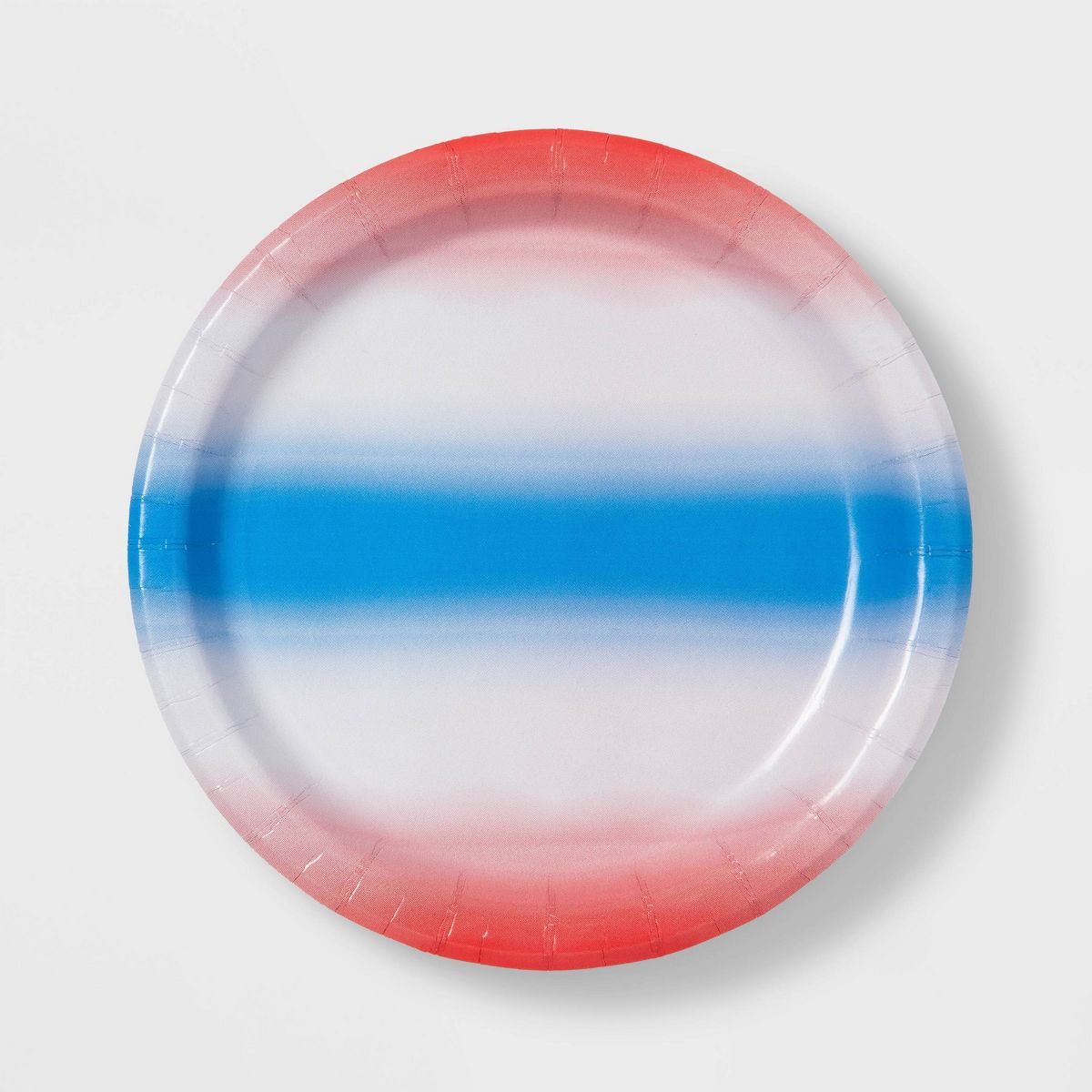 20ct Snack Plate Ombre Red White & Blue - Sun Squad™ | Target