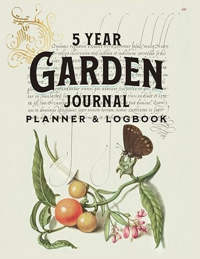 5 Year Garden Journal Planner & Logbook: Gardener's Logbook, Notebook, and Organizer | Family Gar... | Amazon (US)