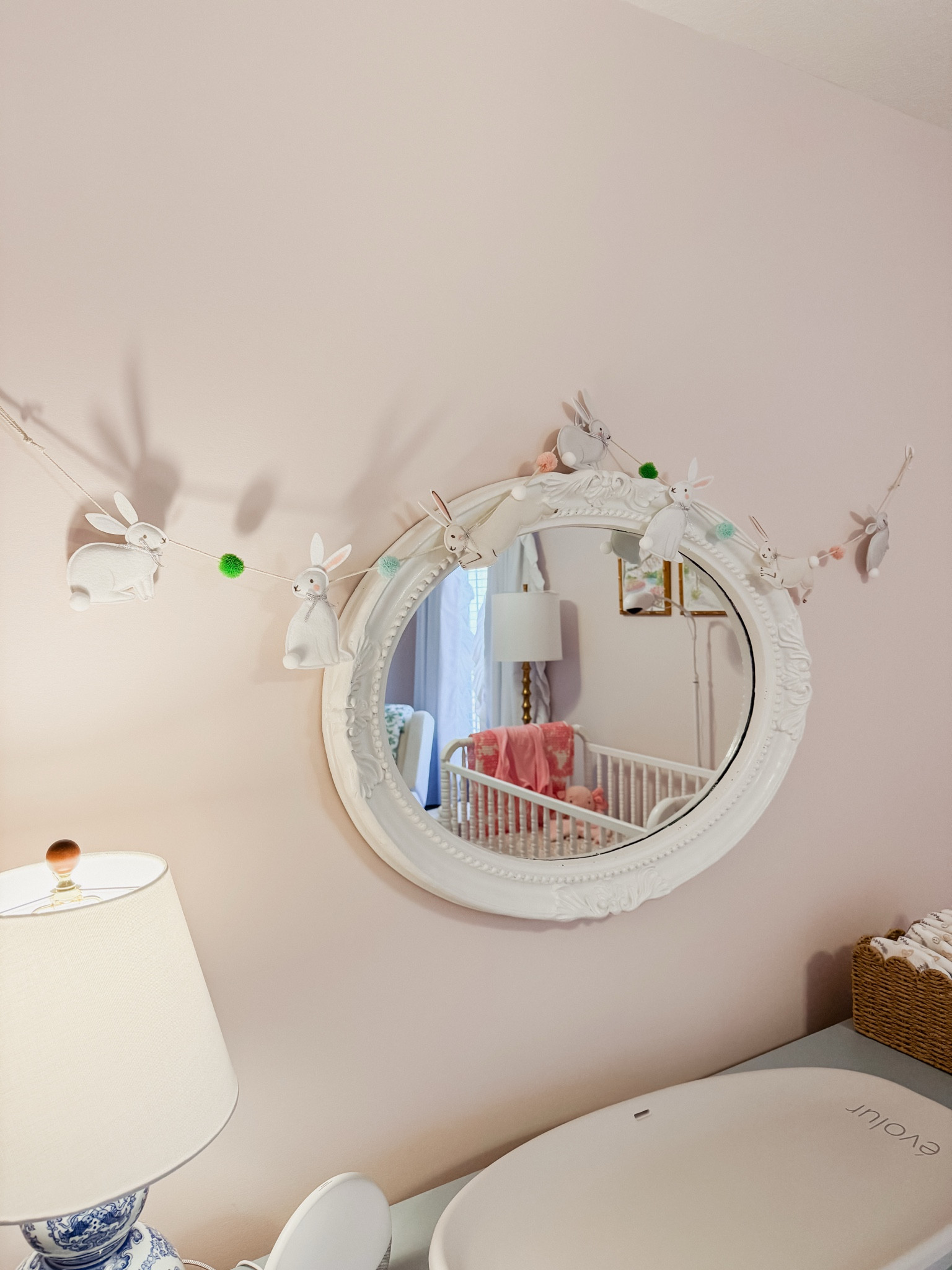 $10 bunny garland from target for Easter! 

#LTKHome #LTKSeasonal