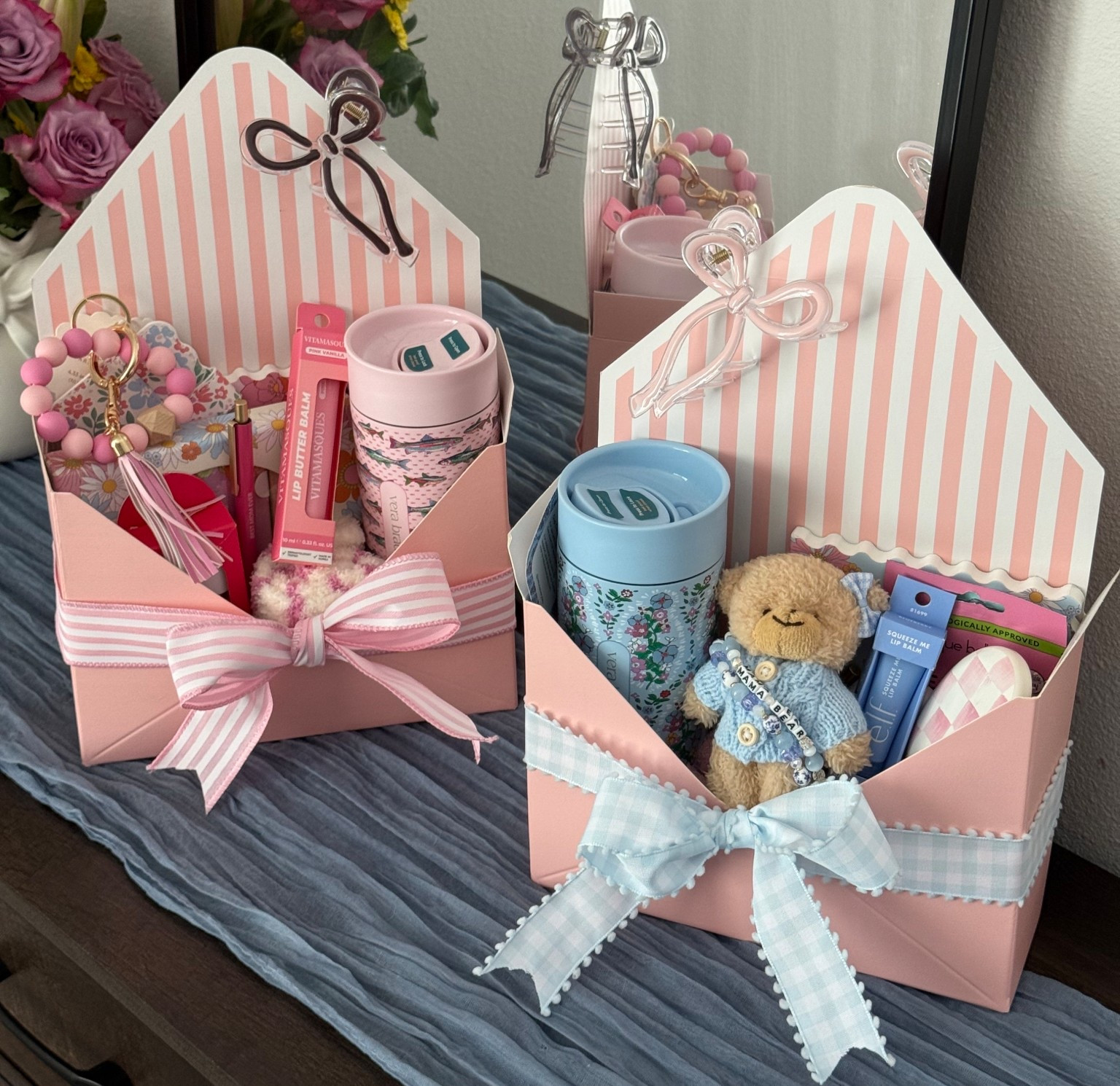 Love love how these gifts turned out! You can fill these cute envelope boxes with so many different things…. Flowers too! 🌸🎀💕

#LTKMothersDay