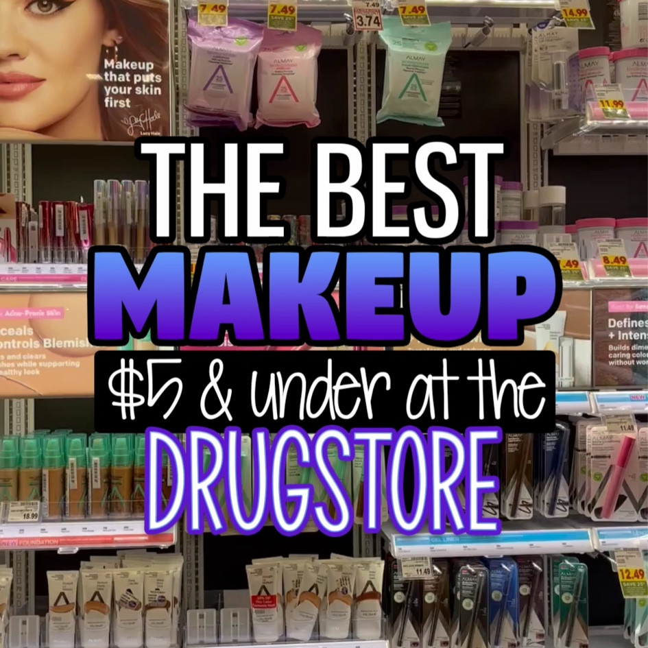 The best makeup $5 and under at the drugstore

#LTKbeauty