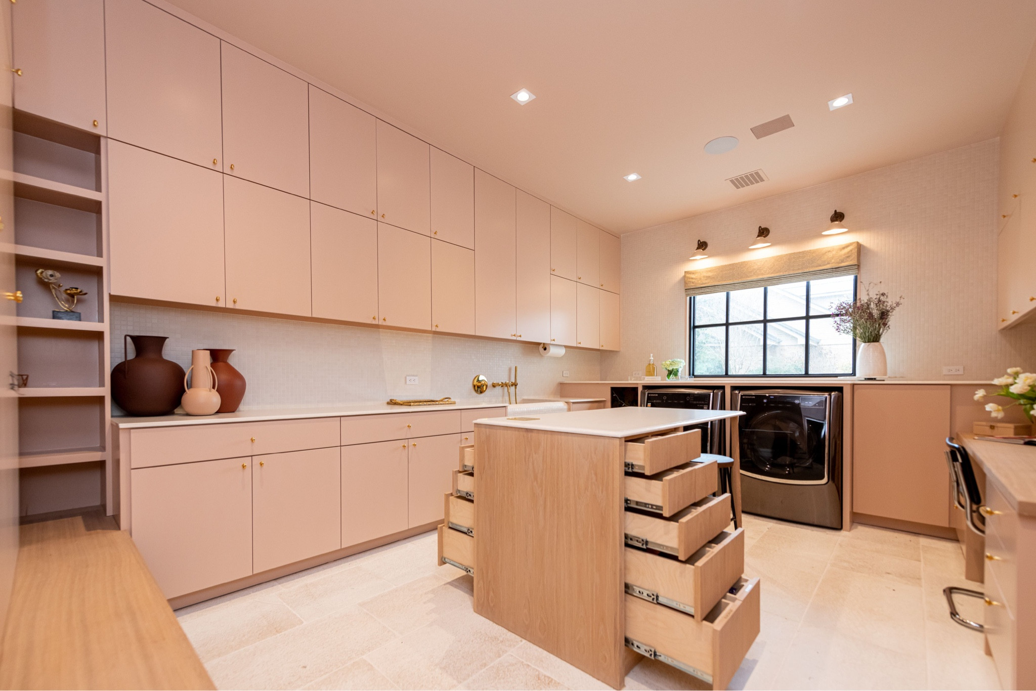 Laundry and Craft Room organization at the Wandering Meadows! Organized by Graceful Spaces 

#LTKfamily #LTKkids #LTKhome