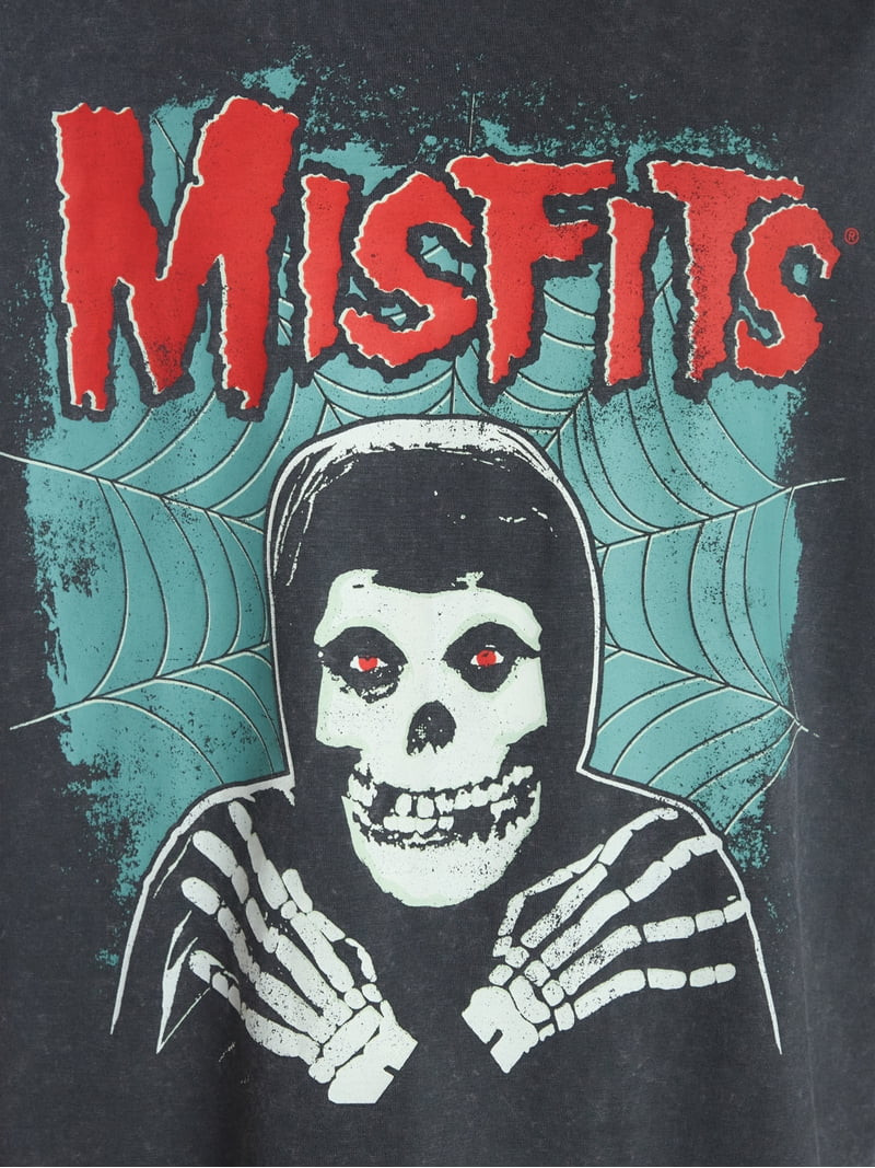 Misfits Men\u2019s Mineral Washed Graphic Tee, Sizes XS-3XL | Walmart (US)