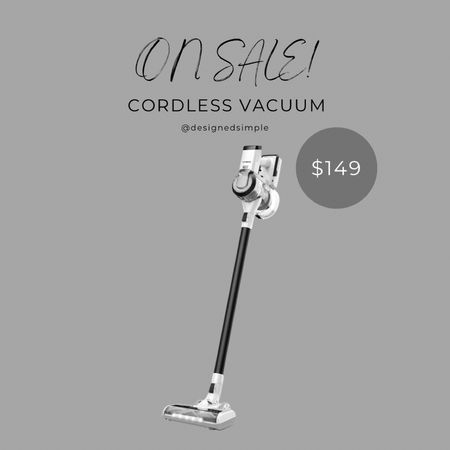 Target Deal of the Day! Love the black and white! Only $149 in cart! 🛒

cordless stick vacuums, aesthetic vacuum, cordless vacuum, dyson dupe, battery operated vacuum

#LTKCyberWeek #LTKsalealert #LTKhome