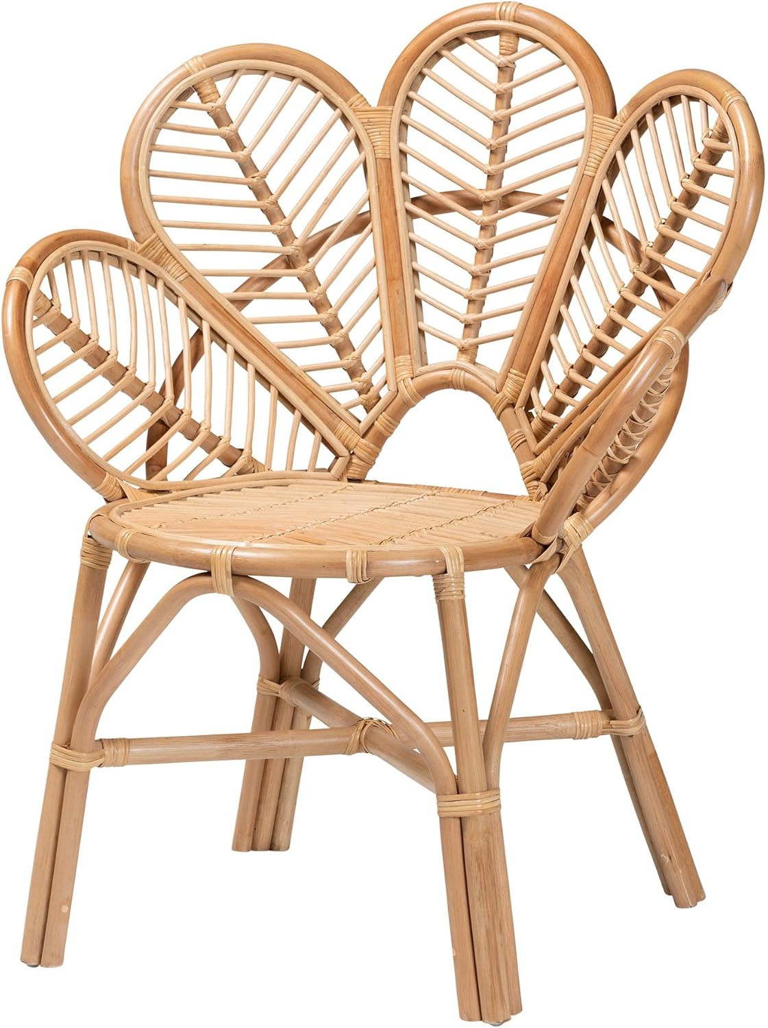 bali & pari Eliava Natural Rattan Accent Chair, Large | Amazon (US)