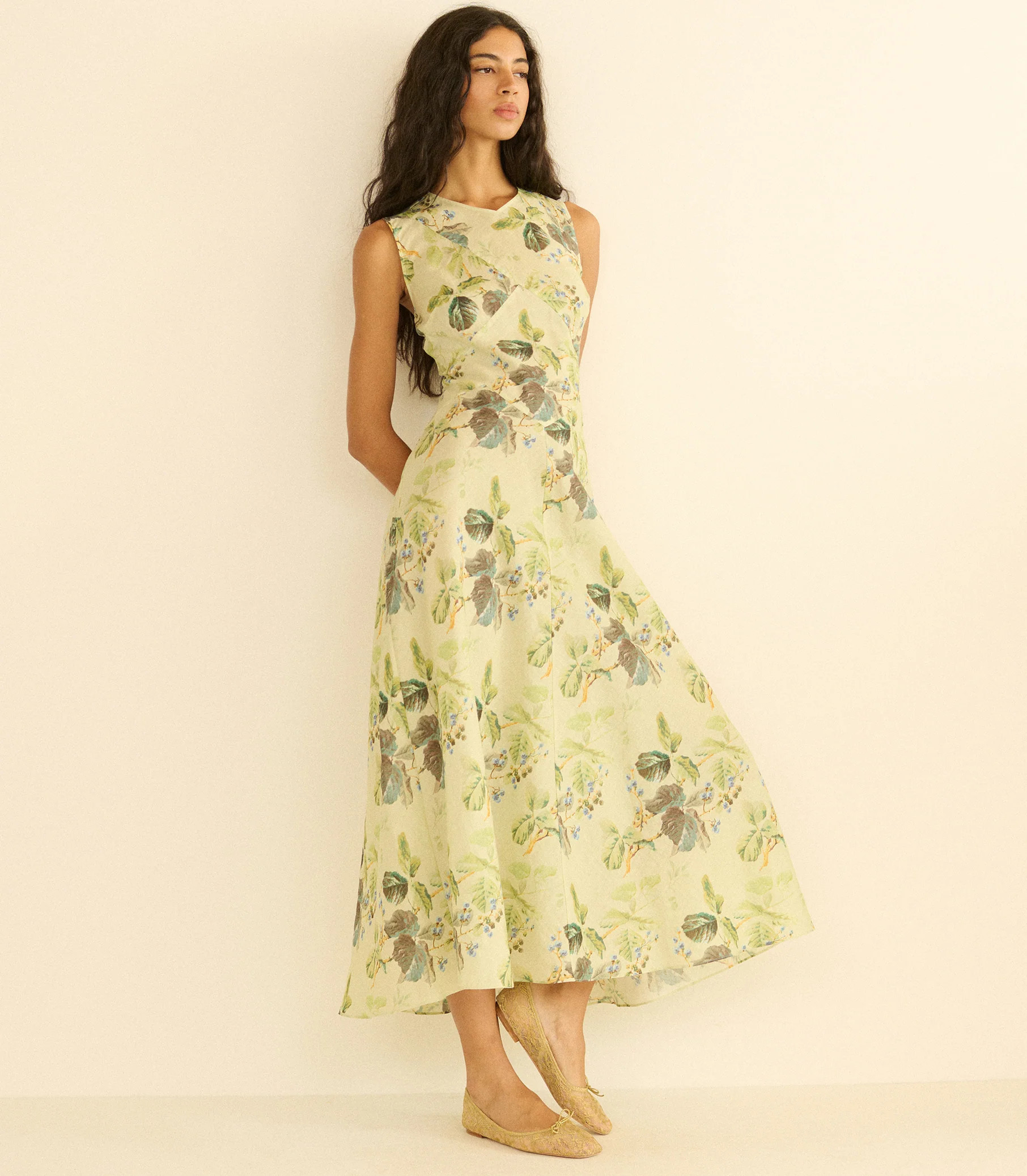 Adelana Dress - Floraison De Mûres | DÔEN | DOEN
