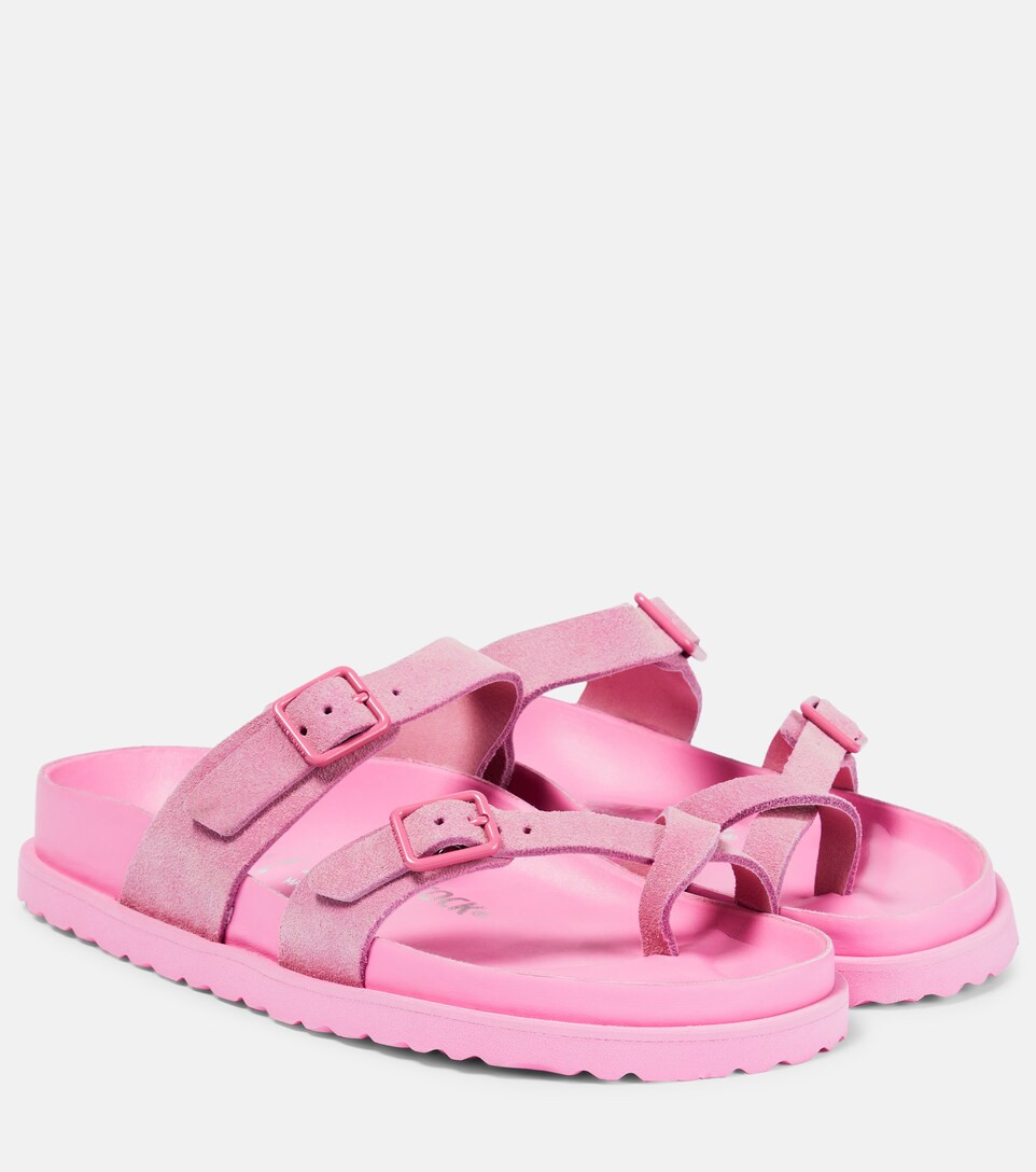 Tongs Mayari en daim | Mytheresa (FR)