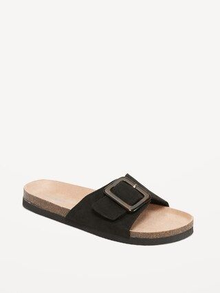Faux-Suede Buckled Strap Sandals for Women | Old Navy (US)
