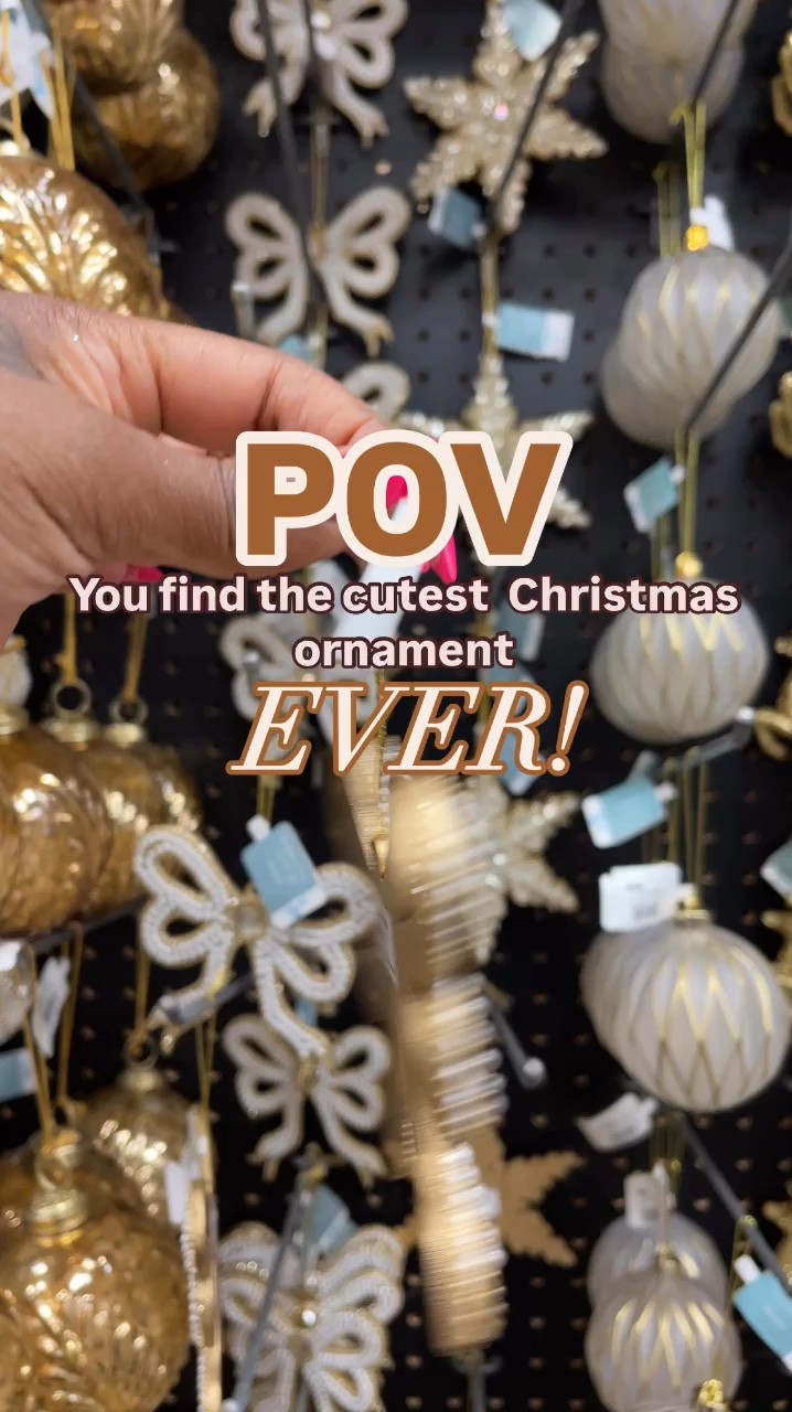 The Prettiest Christmas Ornament!

Christmas Ornaments, Christmas Tree Decorations, Christmas Decorations 

#LTKVideo #LTKSeasonal #LTKFindsUnder50