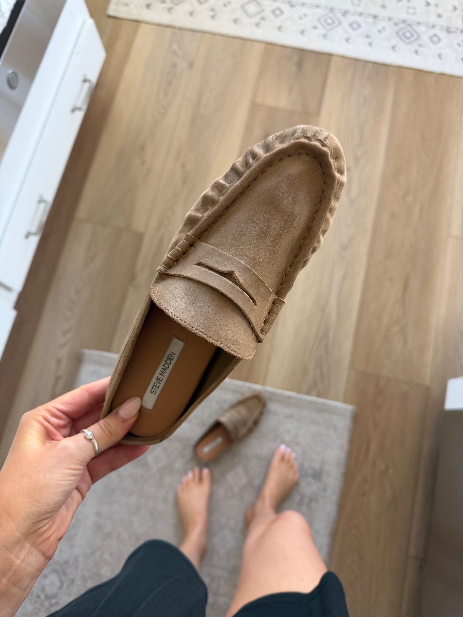 Obsessed with these mules! Got my true size 7