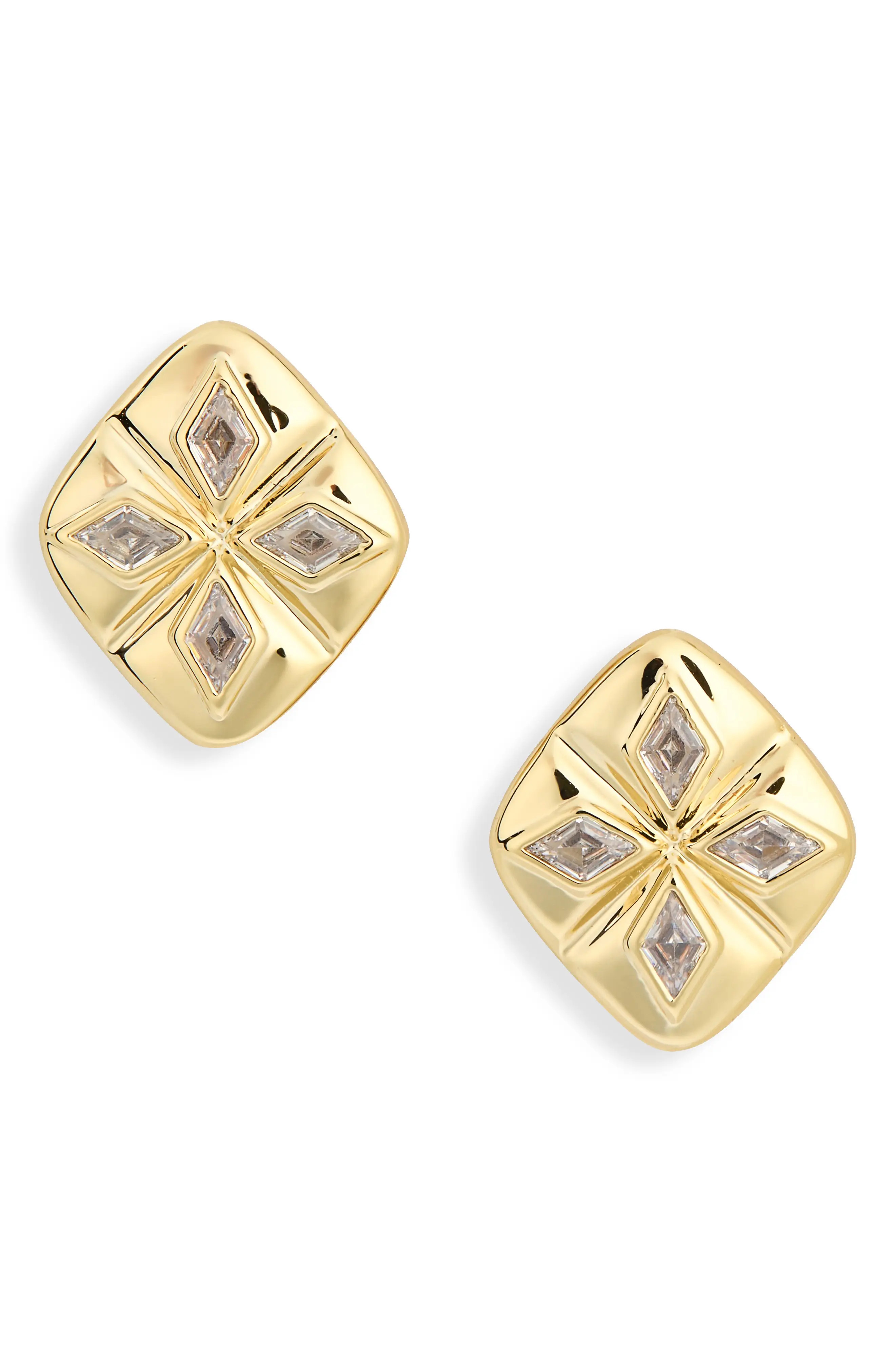 Vaughn Cubic Zirconia Stud Earrings (Women) | Nordstromrack | Nordstrom Rack