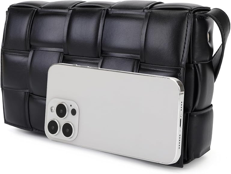 REBORN LOVE Woven Crossbody Bags for Women Small Crossbody Bags For Women Shoulder Bag Clutch Purses | Amazon (US)