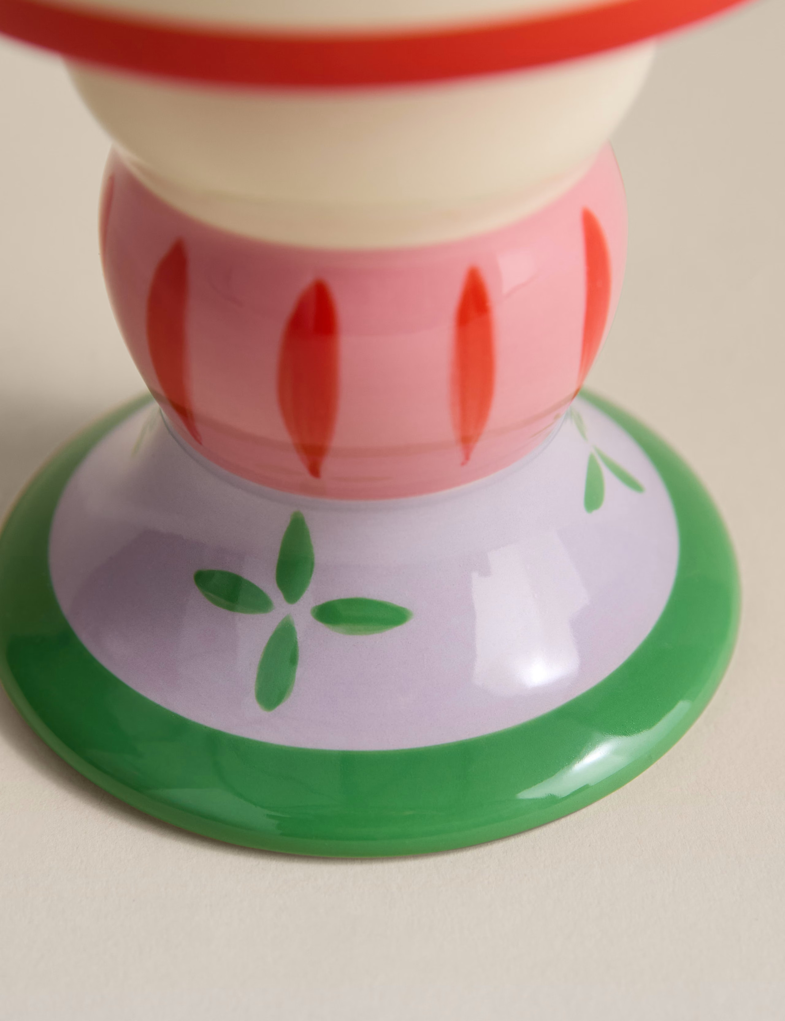 Set of 2 Patterned Ceramic Candle Holders | Marks & Spencer (UK)