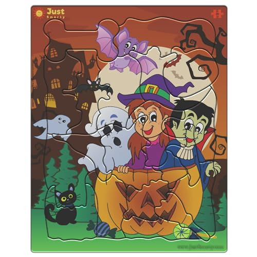 Halloween Puzzles for Kids Ages 3-5 | 20 Piece Puzzle for Boys & Girls Best Gift | Unique Shapes | Halloween Toys for Kids 3-5 | Party Games for Toddlers | Amazon (US)