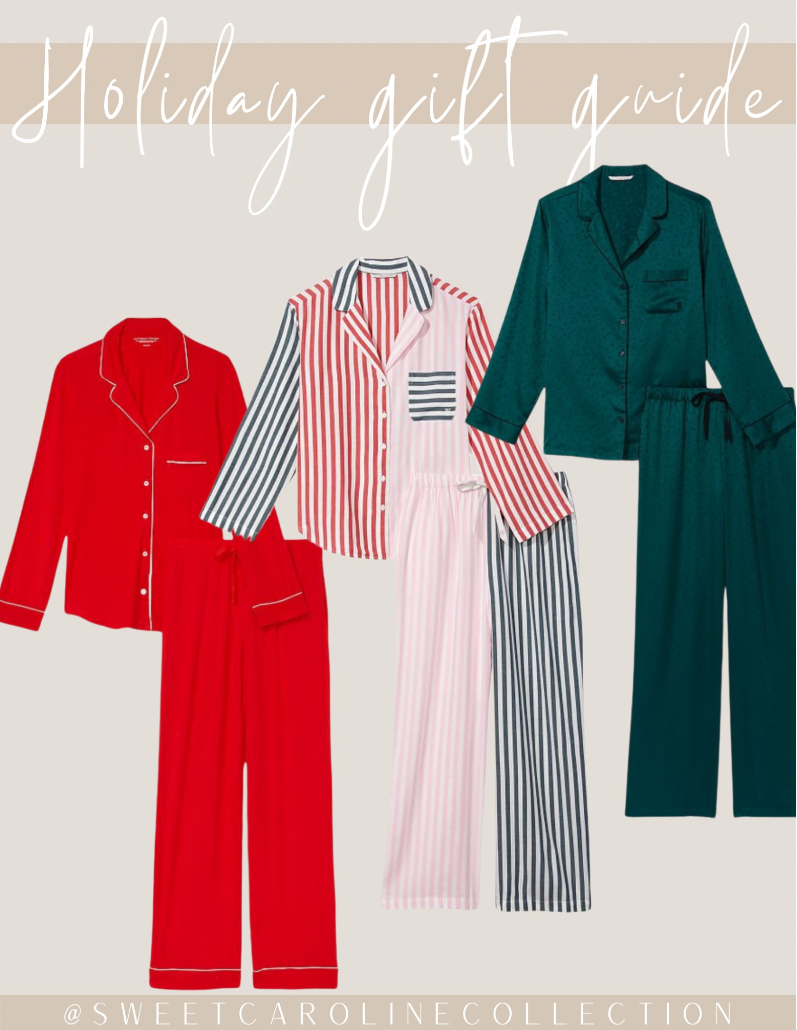 Flannel Long Pajama Set - Sleep & … curated on LTK