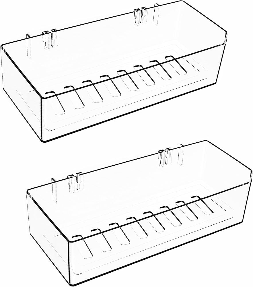 Cq acrylic Bathroom Shower Shelf Organizer Rack,Adhesive Shower Organizer for Bathroom Storage&Ho... | Amazon (US)