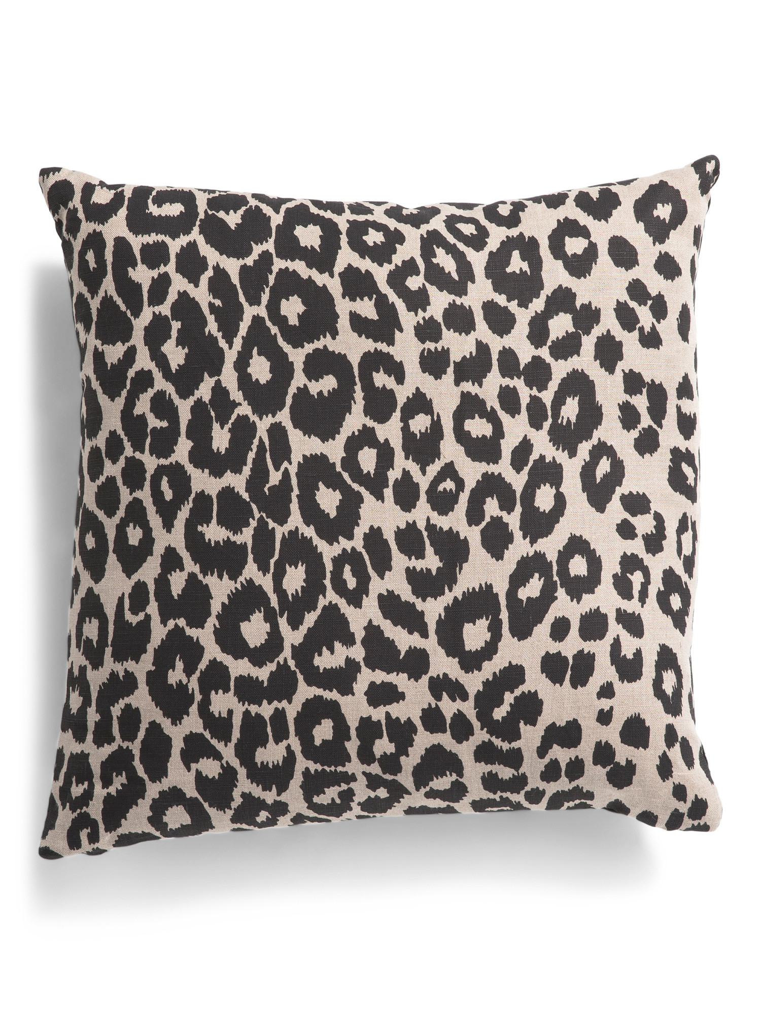 By Schumacher Fabric Made In Usa 19x19 Linen Safari Leopard Pillow | TJ Maxx