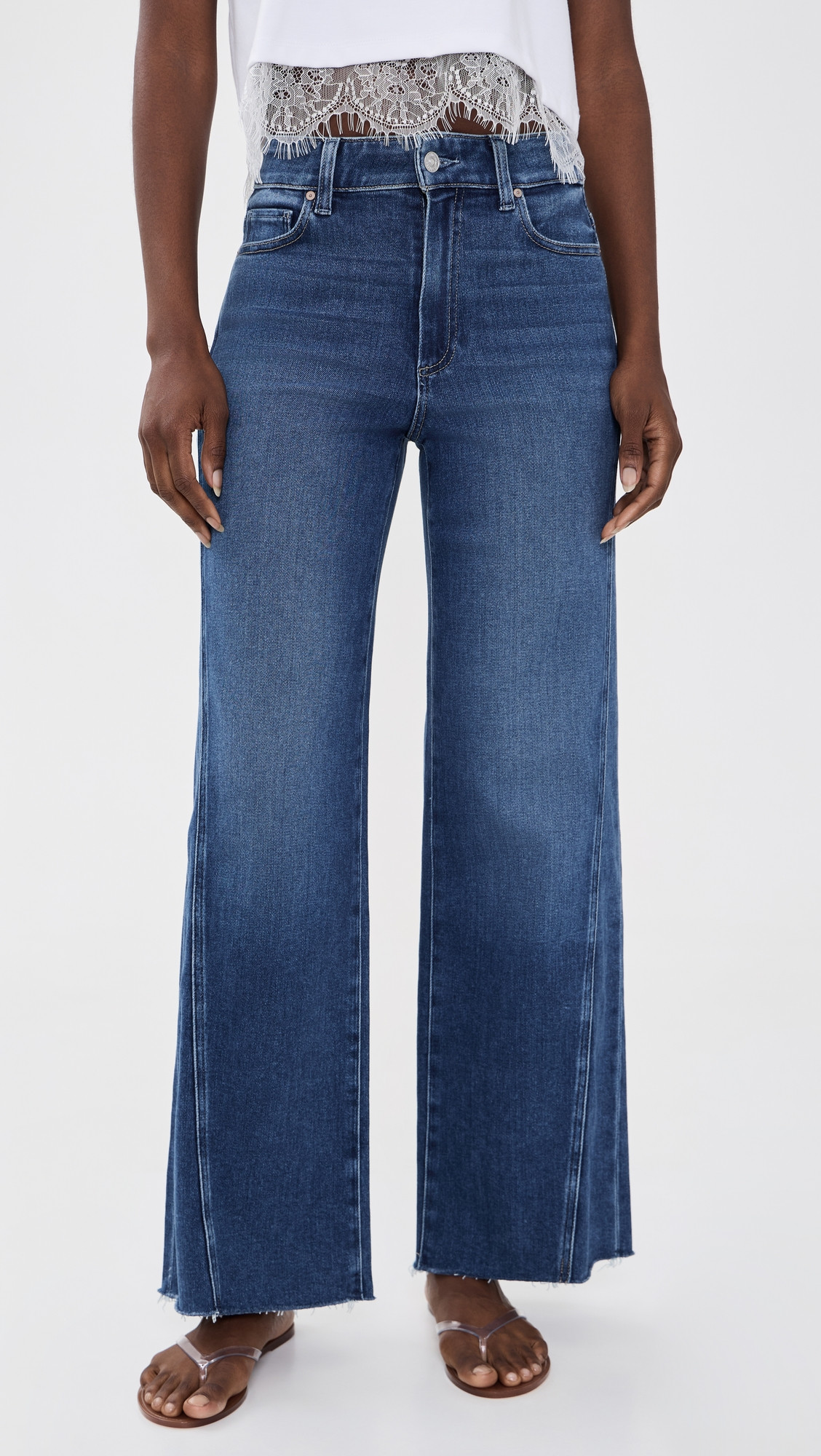 PAIGE Anessa Jeans Hollyhock 28 | Shopbop