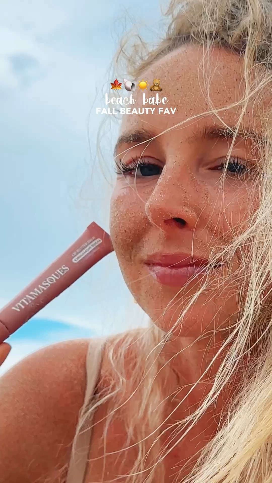 just picked up a fave lip butter balm at target in a new shade perfect for fall 🐚🍂💄
@vitamasques cinnamon sugar 🍩🧸🍁 obsessed with this color (and ngl it smells + tastes like a cinnamon bun lol)

#LTKBeauty #LTKFallSale