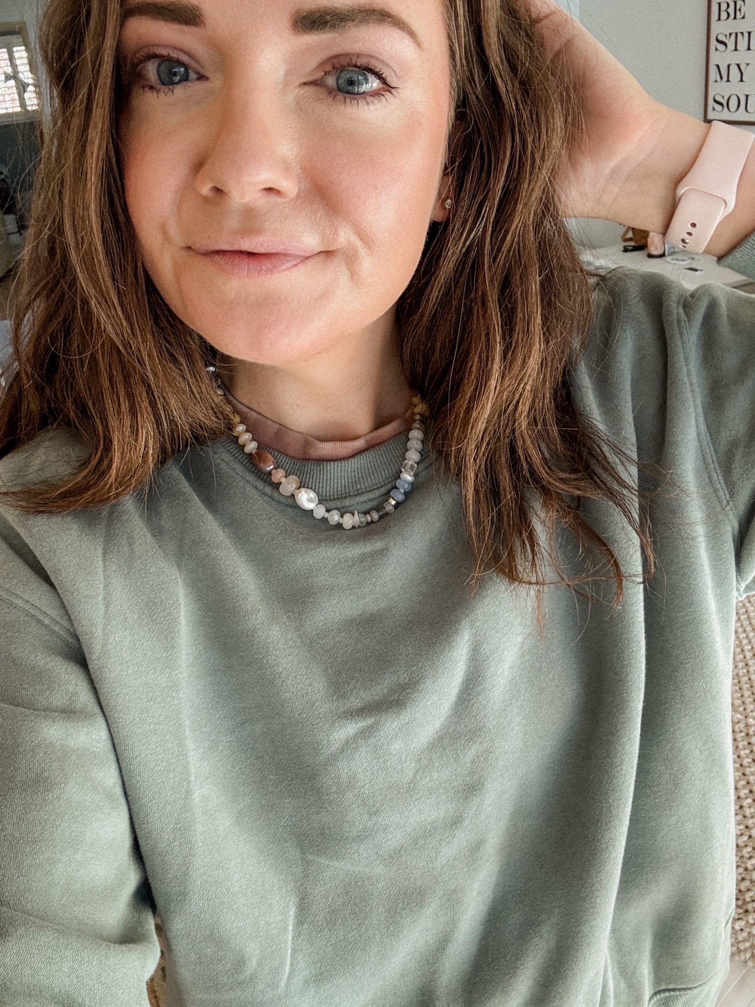 Obsessed with this necklace!!! It’s seriously so pretty and such a fun statement to add to any outfit! It really elevates it. 🙌🏻 Lots of pretty colorways to choose from too! 

#LTKSaleAlert #LTKootd