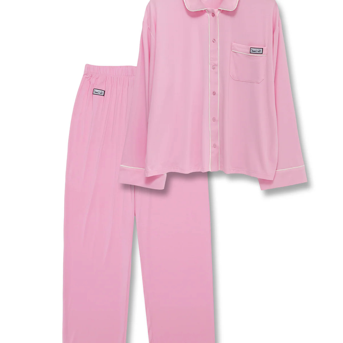 Long Sleeve Pajama Set in Pink | Feel Loved