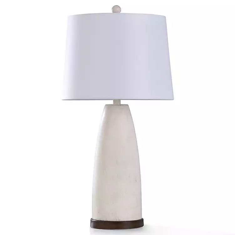 Painted Aged Egg Shell Table Lamp | Kirkland's Home