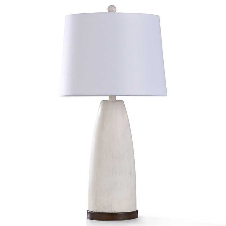 Painted Aged Egg Shell Table Lamp | Kirkland's Home